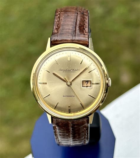 iwc 603a|FS: Very Rare IWC Reference 603a Solid 18k Gold .